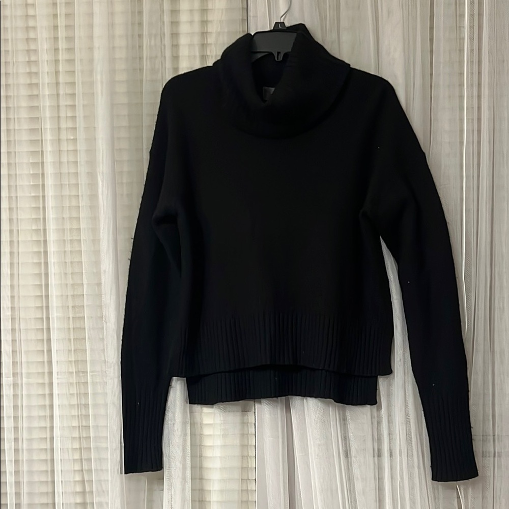 Anthropologie Black Turtleneck Sweater 9